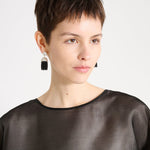 Nackiyé Jewelery Midi Nackiyé Onyx Earring