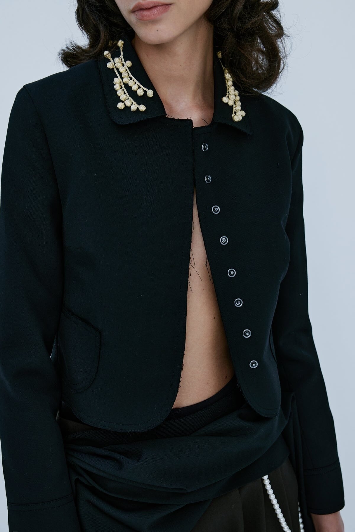 Nackiyé Coat Embroidered Little Jacket