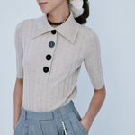 Nackiyé Sugarman Knit Polo