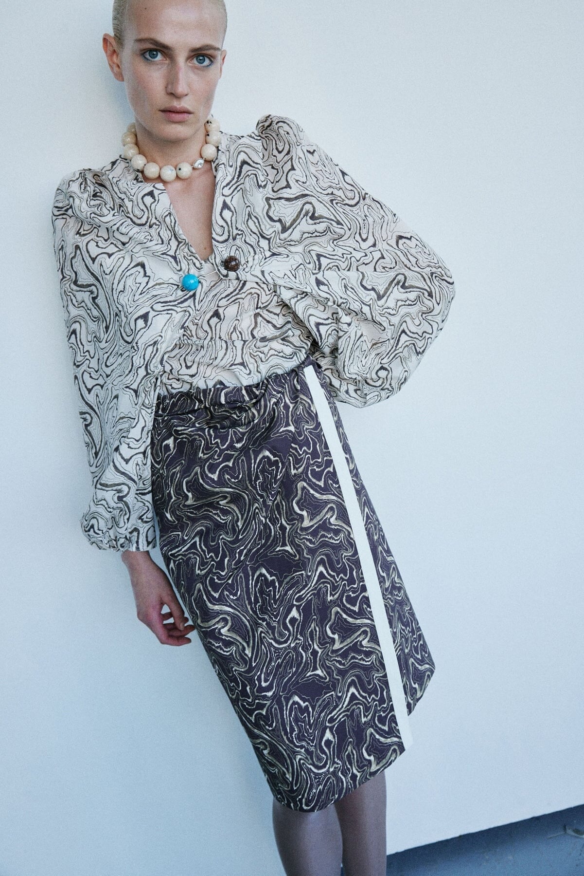 Nackiyé Spice Market Draped Top
