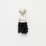 Nackiyé Jewelery Extra Mini Onyx Earring