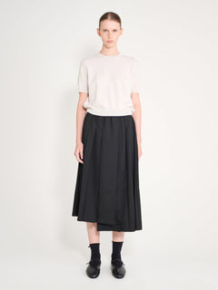 Nackiyé Crewneck Pearl Cashmere Short Sleeved Crewneck