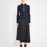 Nackiyé Polo Sugarman Long Sleeved Knit Polo