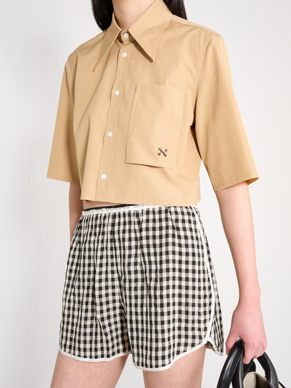 Nackiyé Tops Shortcut Shirt