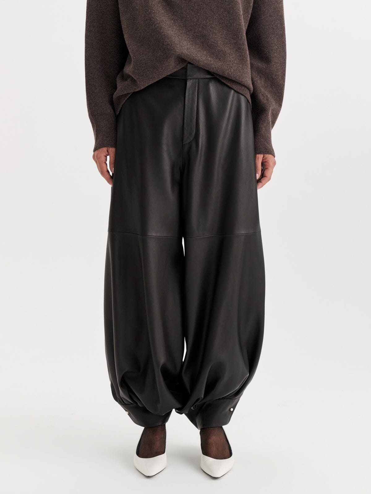 Nackiyé BOTTOMS Seis Leather Pants