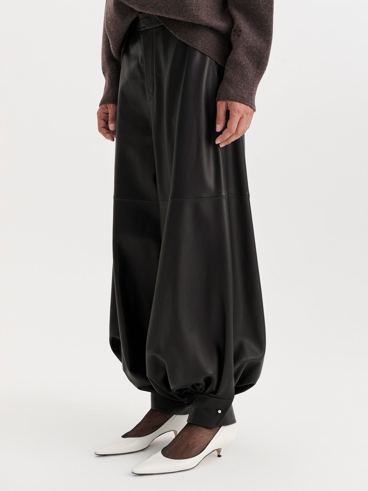 Nackiyé BOTTOMS Seis Leather Pants