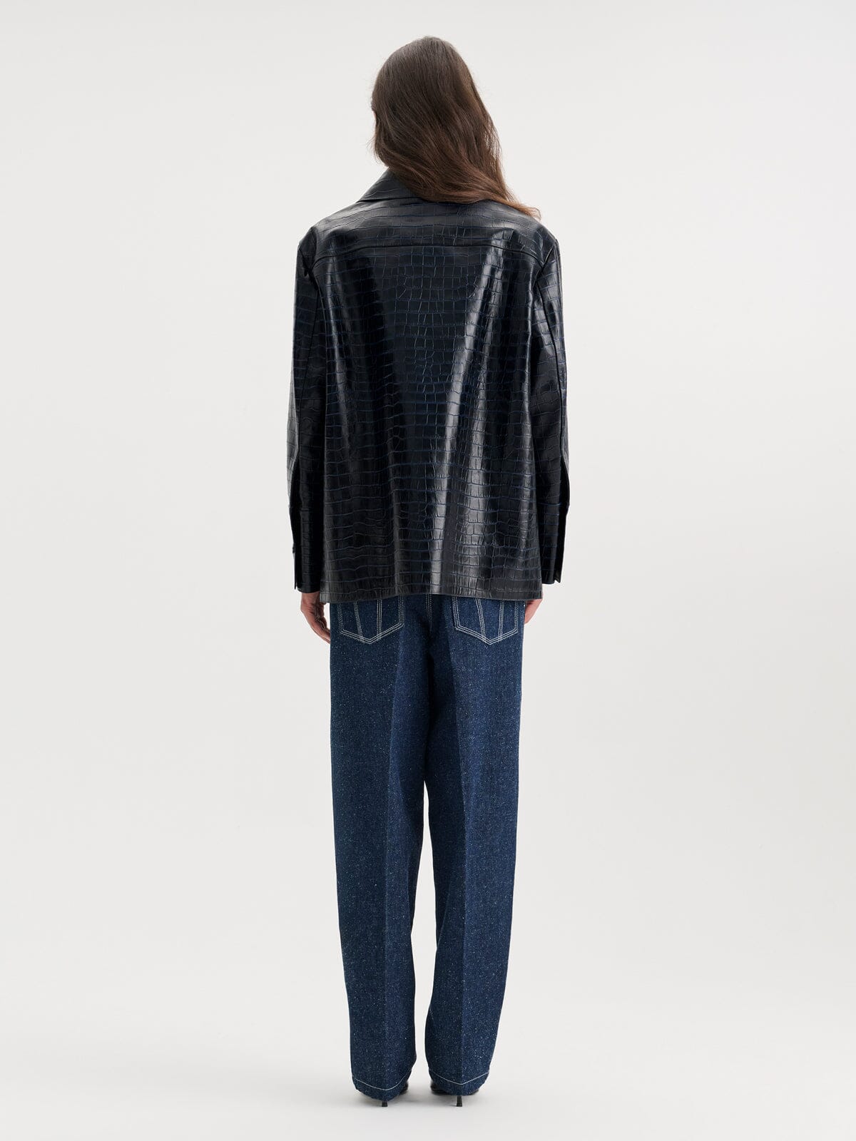 Nackiyé JACKETS Caviar Leather Jacket