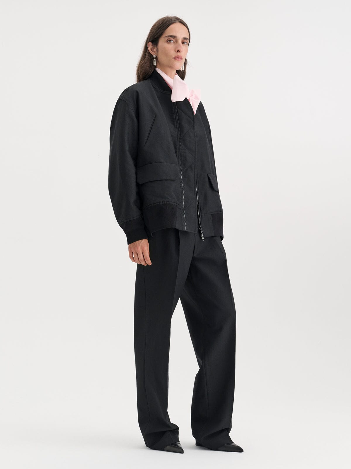 Nackiyé OUTERWEAR Aviator Oversize Jacket