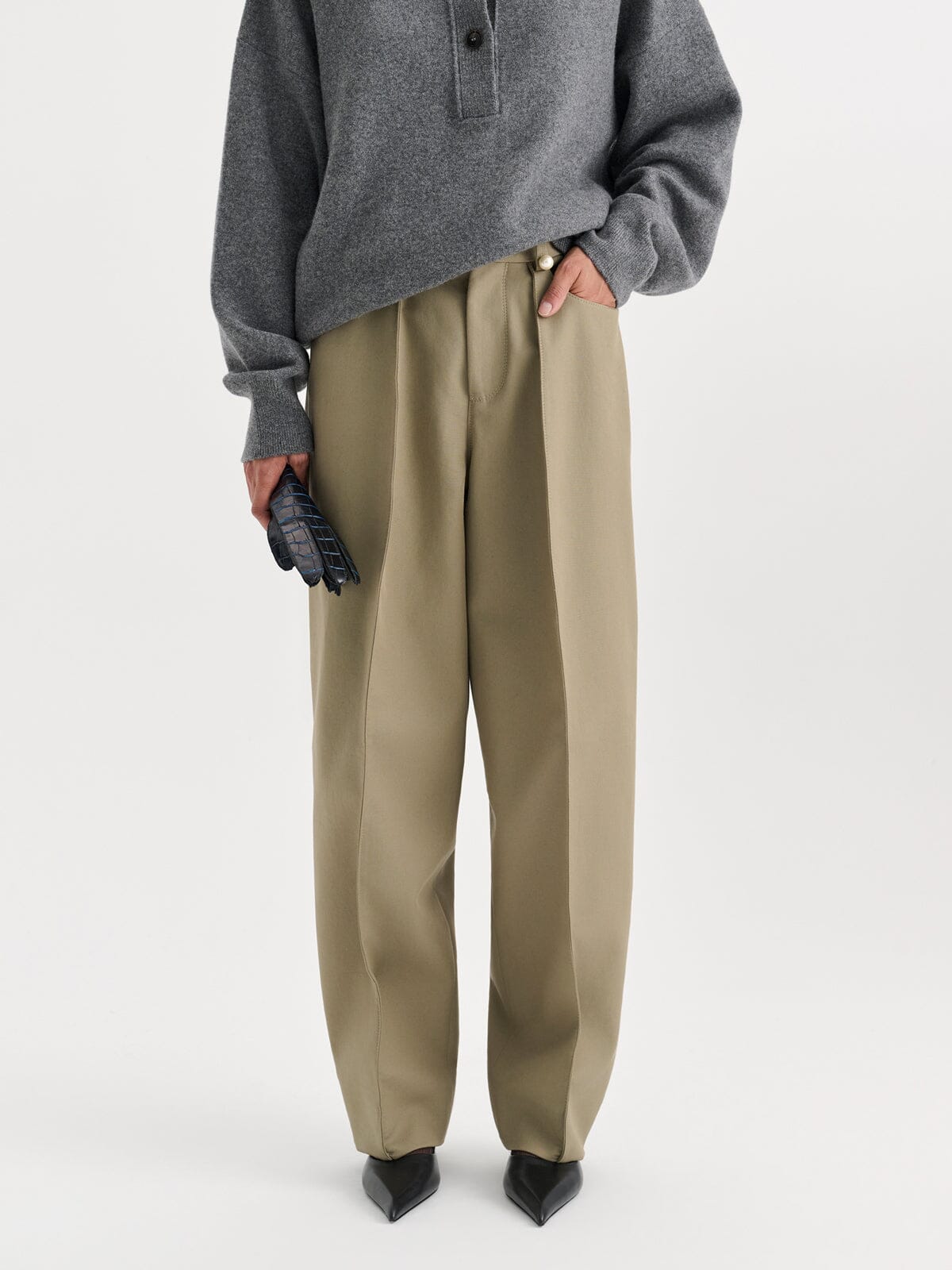 Nackiyé BOTTOMS Borrowed Tailored Pants