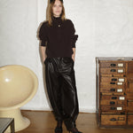 Nackiyé BOTTOMS Seis Leather Pants
