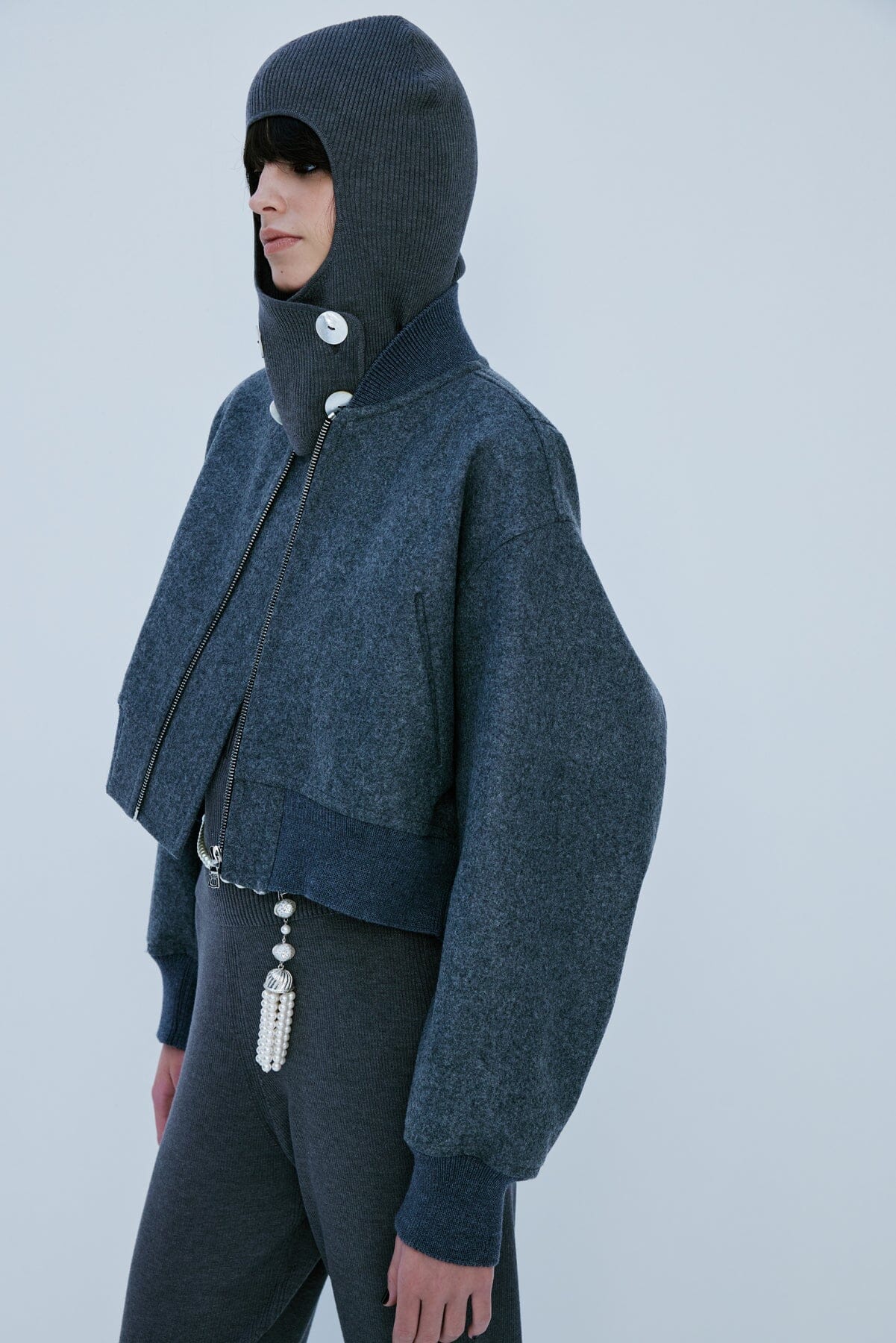 Nackiyé Coat Aviator Jacket