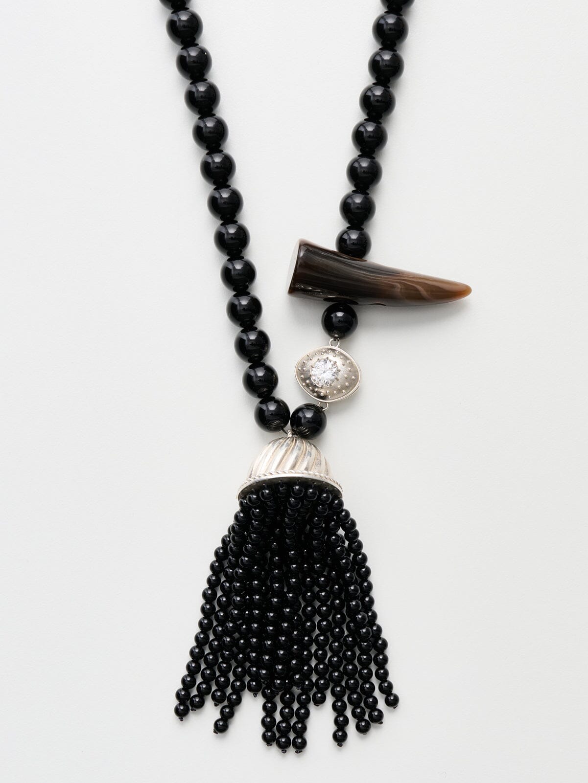 Grande Kiraz Onyx Necklace