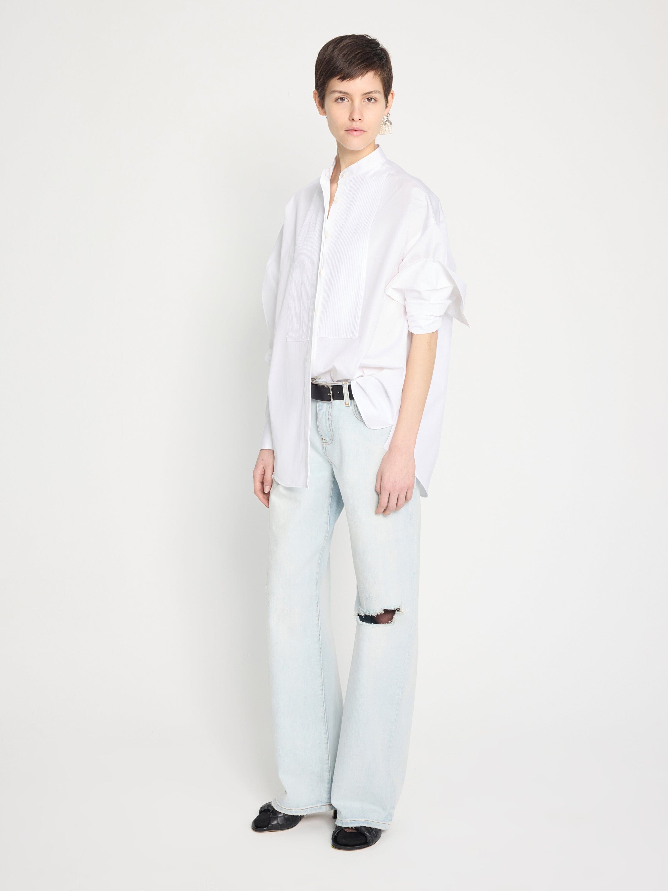 Nackiyé Tops Tux Shirt