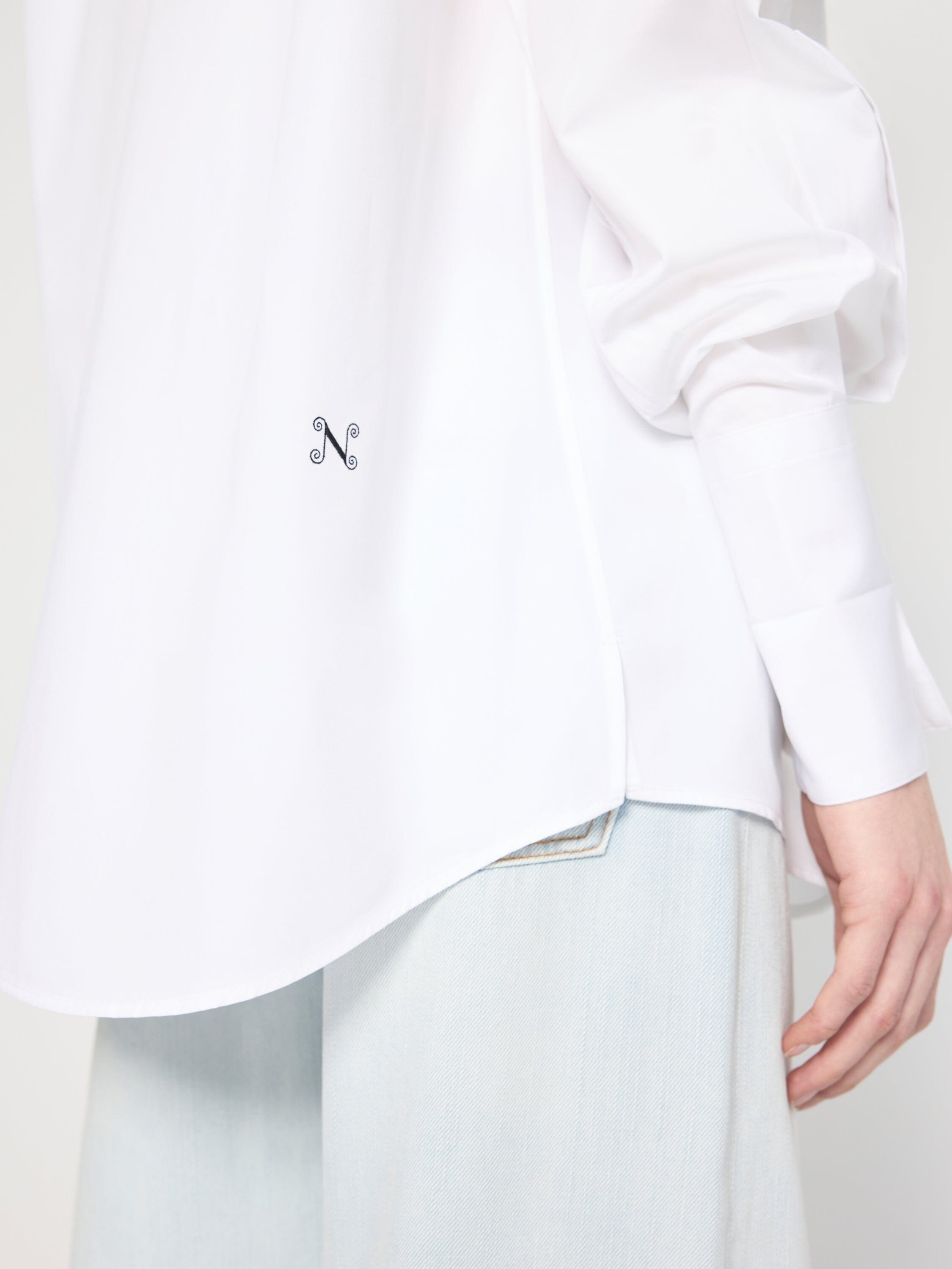 Nackiyé Tops Tux Shirt