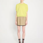 Nackiyé Knitwear Pearl Cashmere Short Sleeved Crewneck