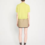 Nackiyé Knitwear Pearl Cashmere Short Sleeved Crewneck