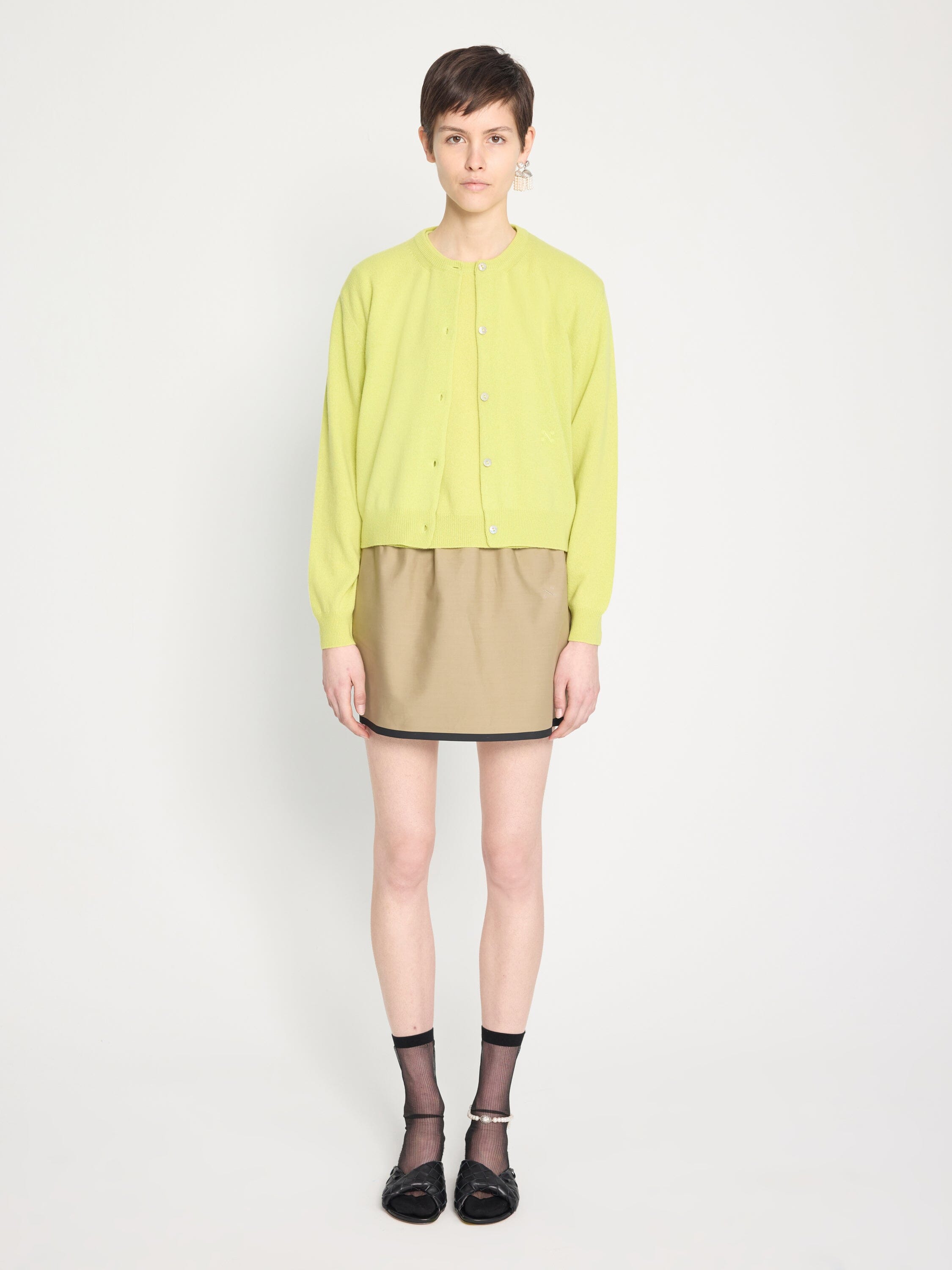 Nackiyé Knitwear Sea Shell Cashmere Cardigan