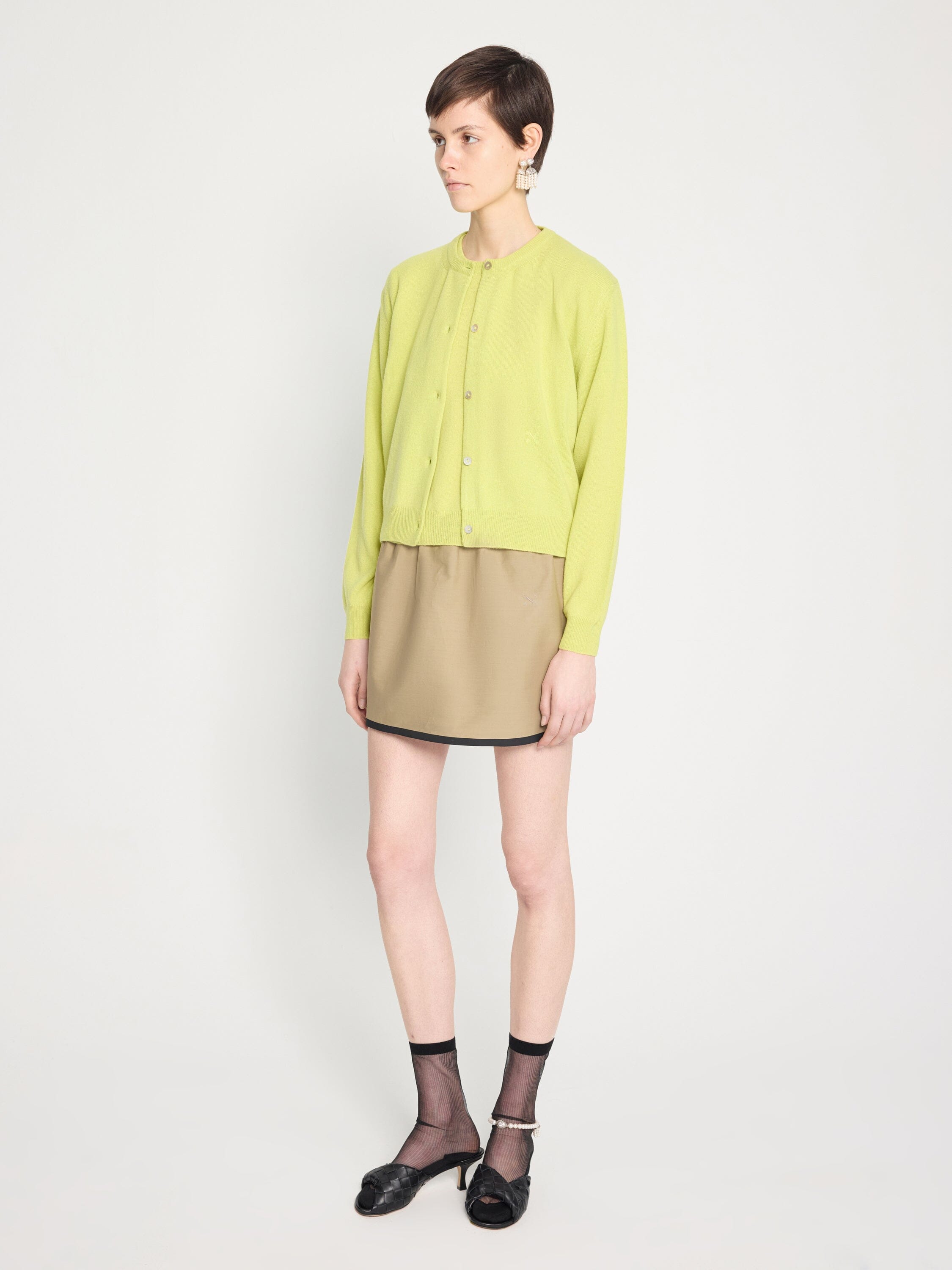 Nackiyé Knitwear Sea Shell Cashmere Cardigan