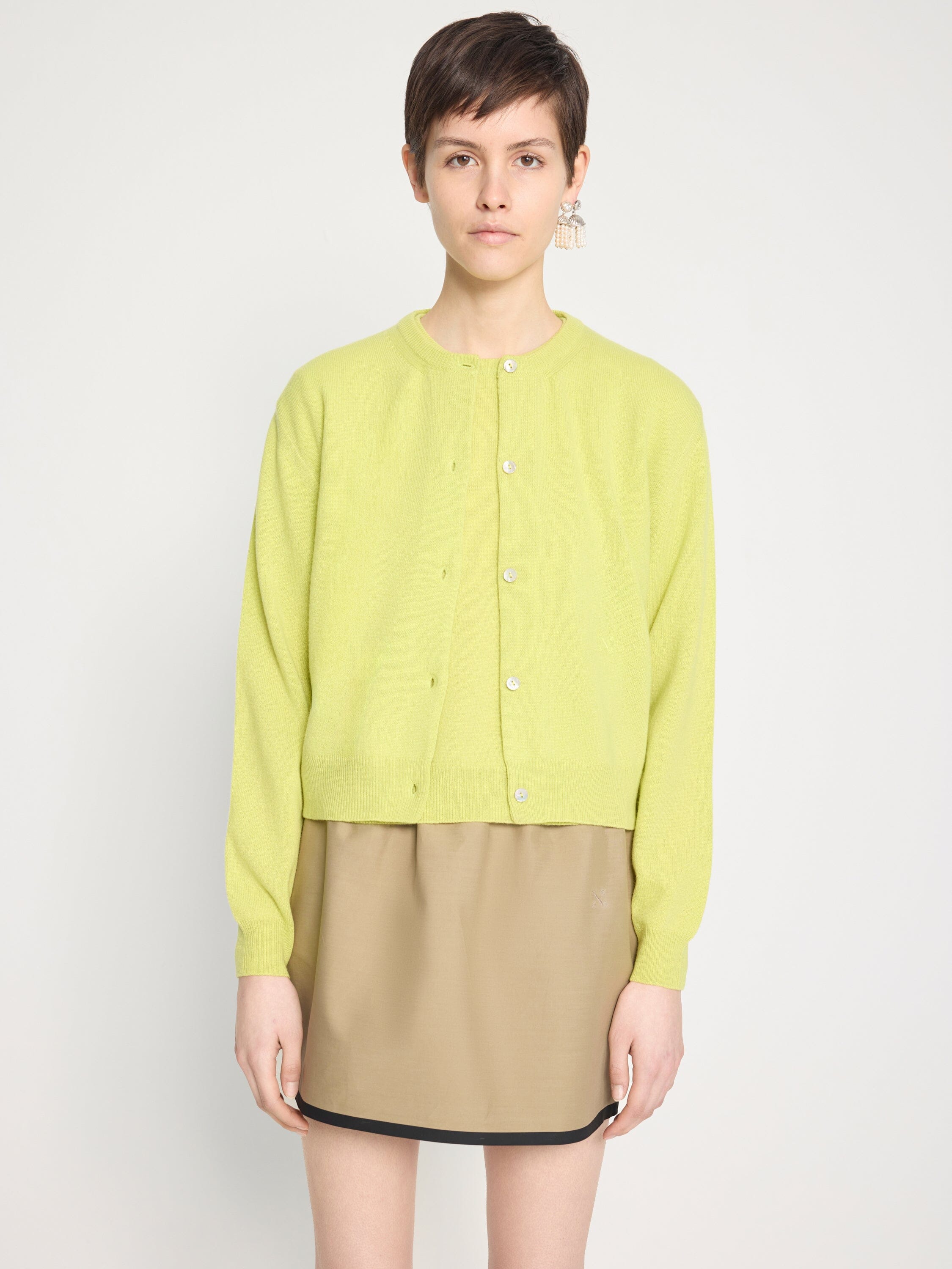 Nackiyé Knitwear Sea Shell Cashmere Cardigan