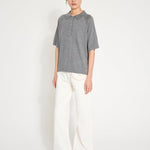 Nackiyé Knit Polo Knit Top