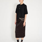 Nackiyé Knit Polo Knit Top