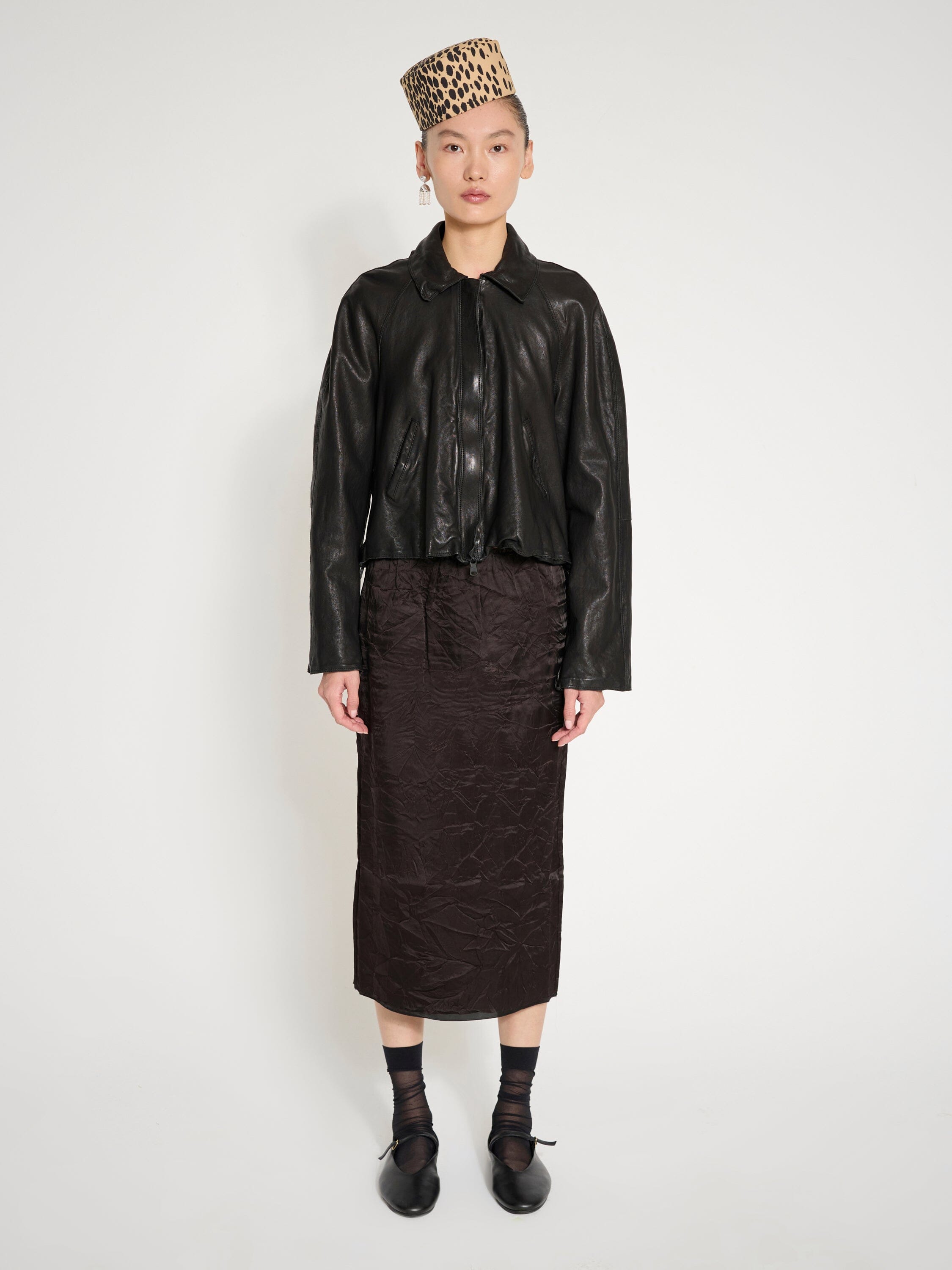 Nackiyé Jacket Pixie Leather Jacket