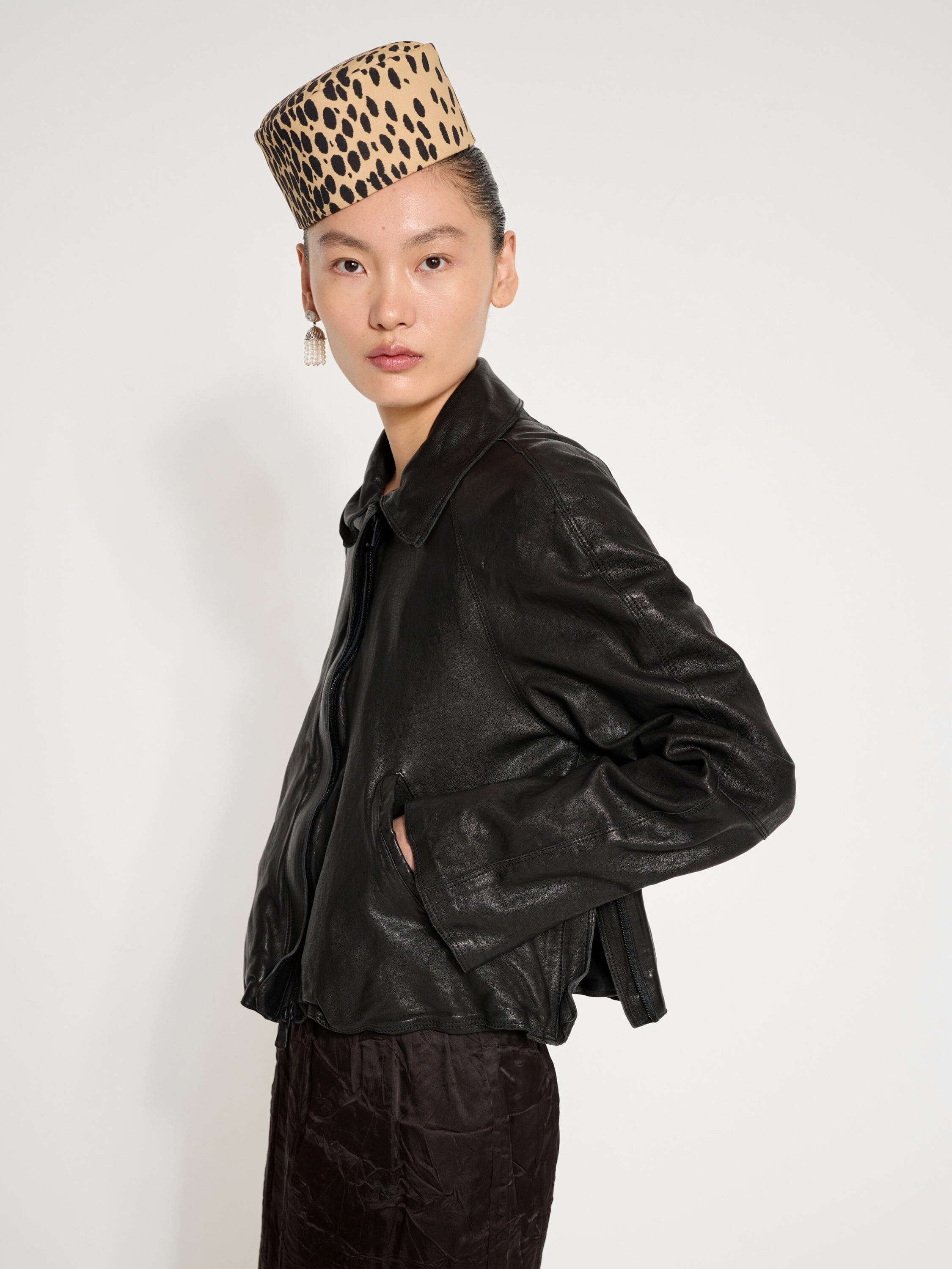 Nackiyé Jacket Pixie Leather Jacket