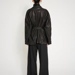 Nackiyé Jacket Oversize Leather Coat