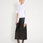 Nackiyé Skirt Runway Leather Skirt