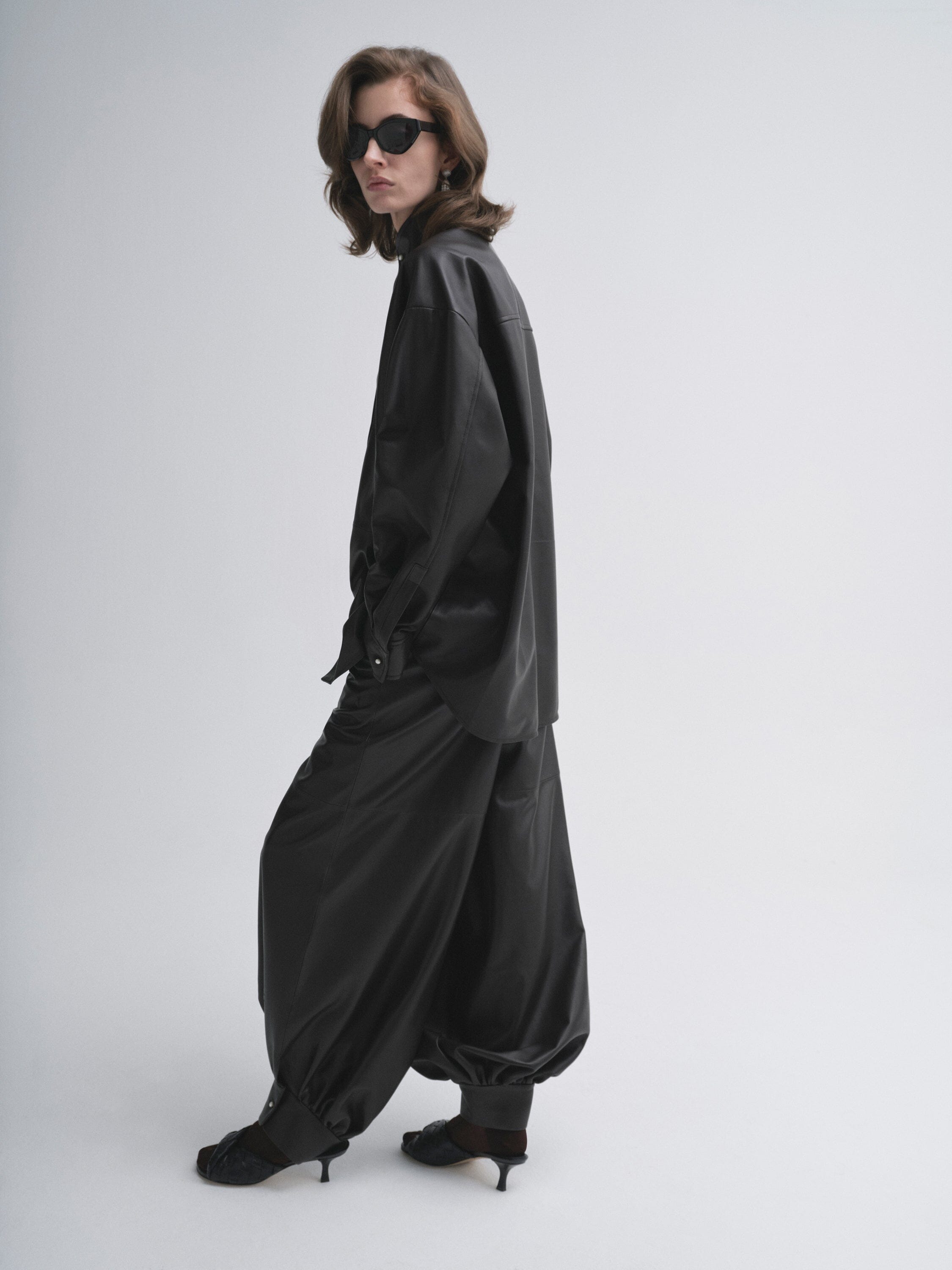 Nackiyé BOTTOMS Seis Leather Pants