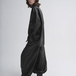 Nackiyé TOPS Tux Shirt in Leather