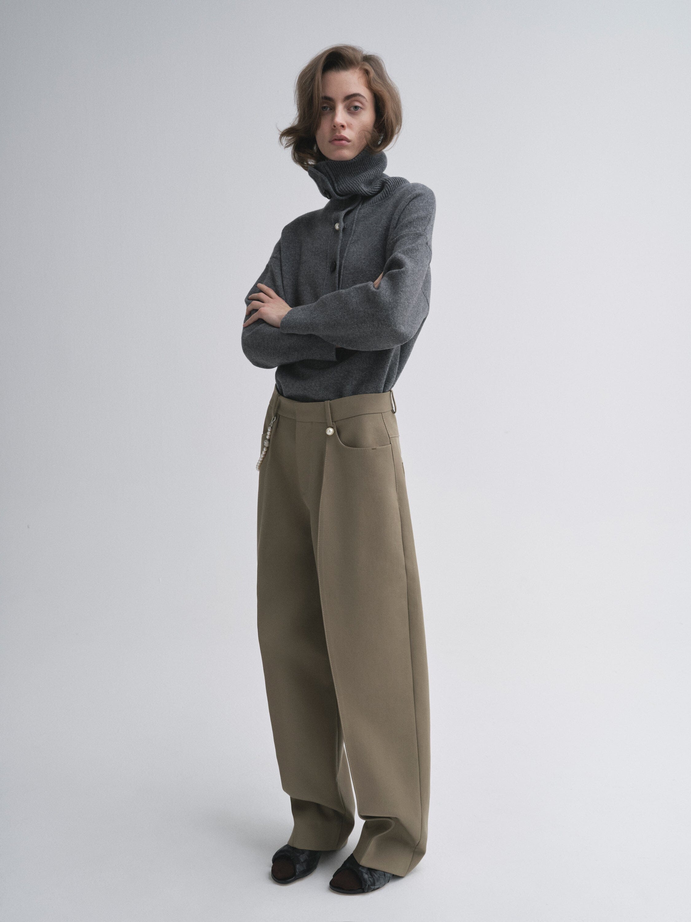 Nackiyé BOTTOMS Borrowed Tailored Pants