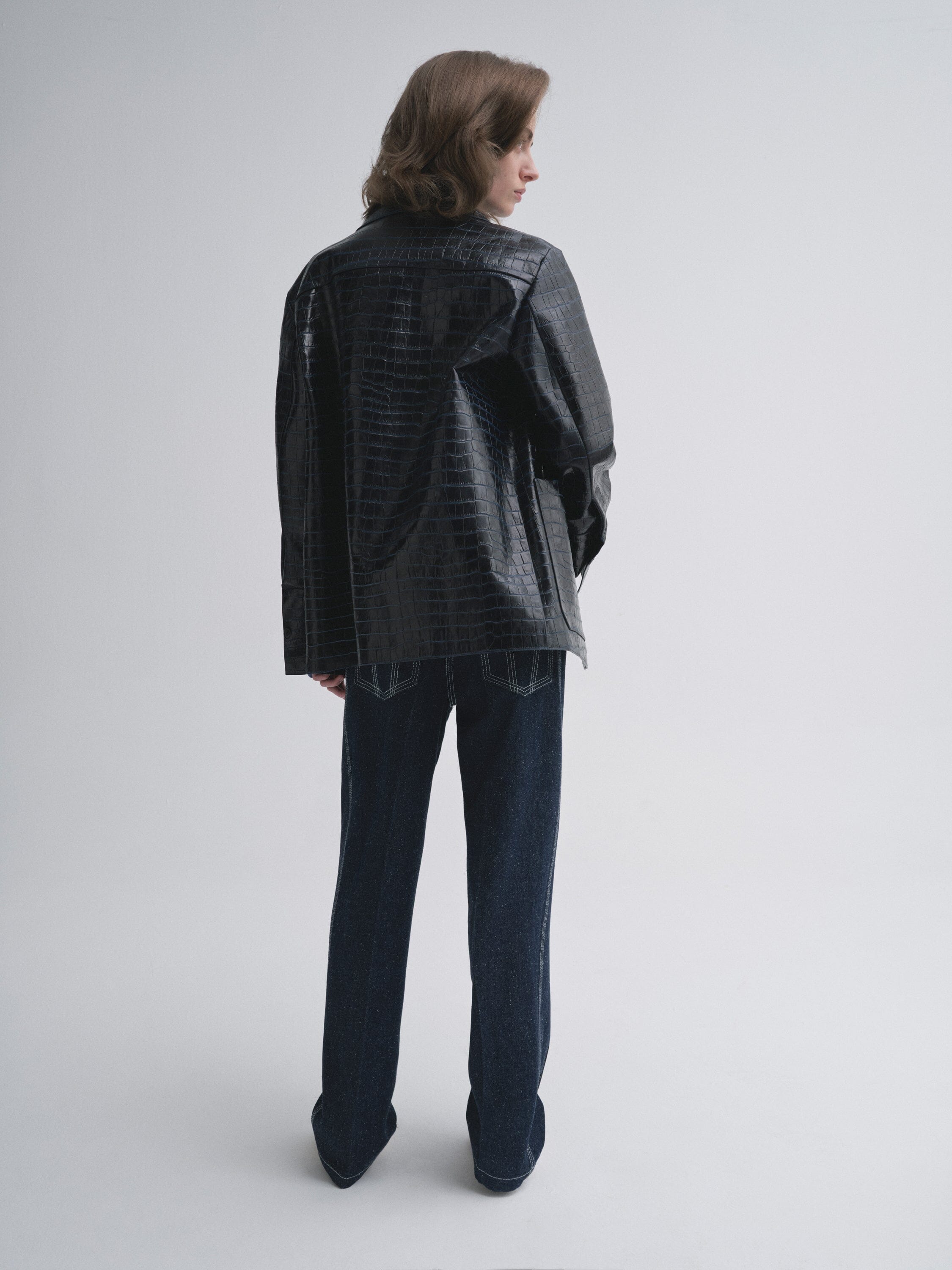 Nackiyé JACKETS Caviar Leather Jacket