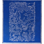 Nackiyé Towels Fête (Large) Yacht Towel in Lavender/Sea