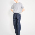 Nackiyé Knitwear Pearl Cashmere Short Sleeved Crewneck
