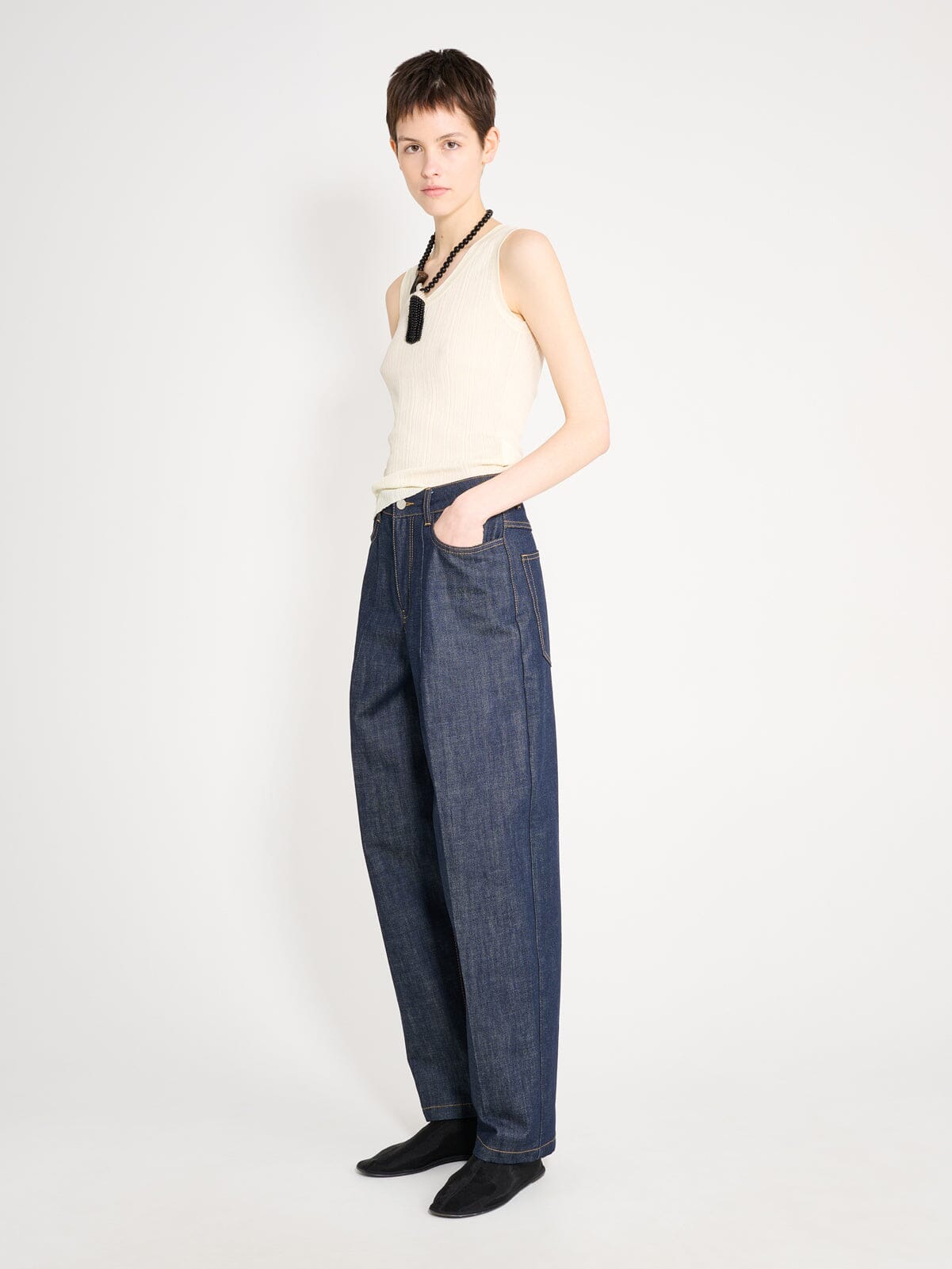 Nackiyé Knitwear Skintight Knit Tank