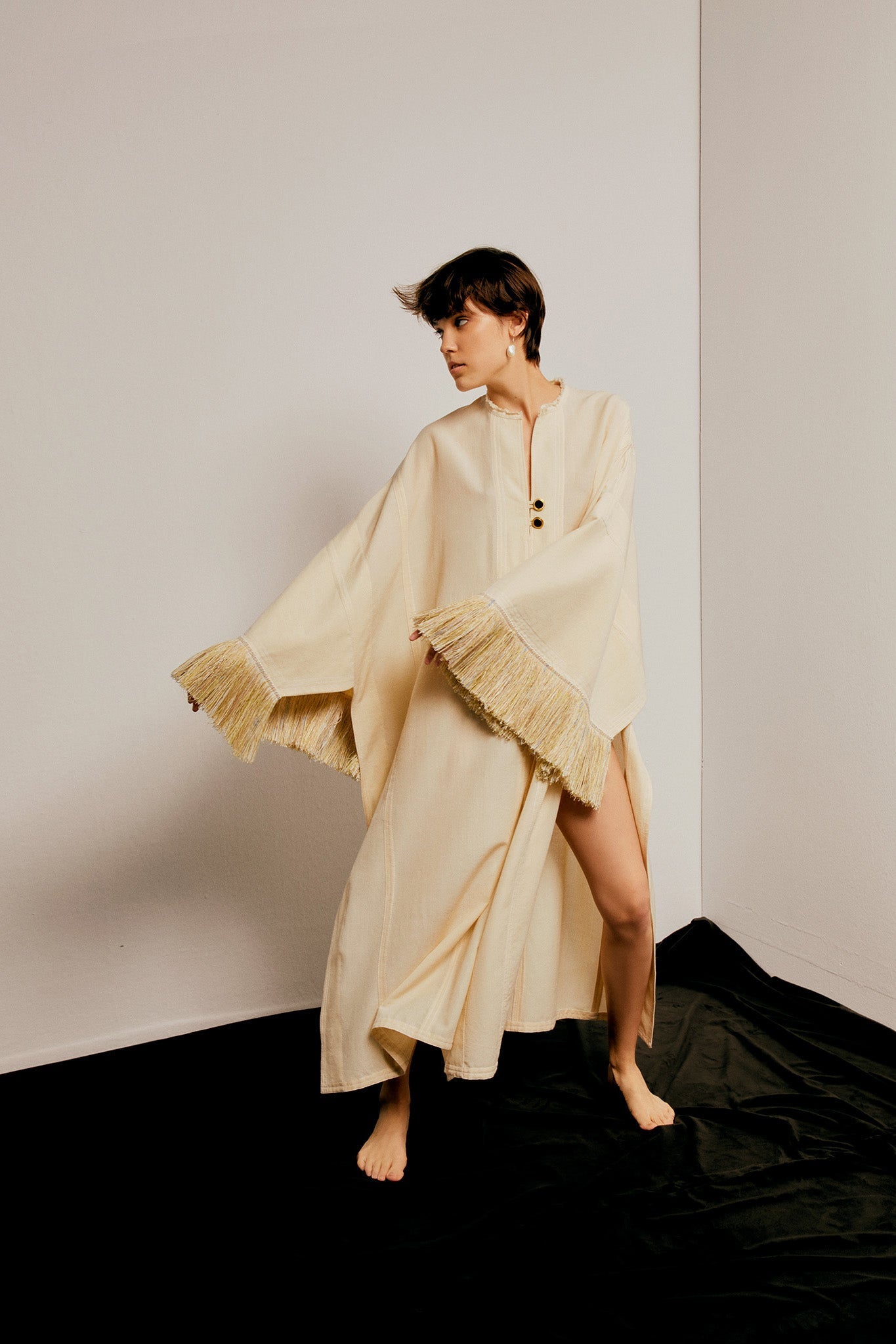 Nackiyé Dress Fez Poncho